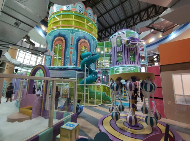 Playlandia, playground baru untuk segala usia hadir di Central Park Mall. Foto: Funworld