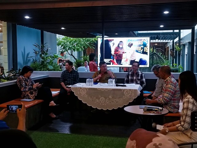 Konferensi pers kinerja pengawasan BPKP Tahun 2023 di Kantor Pusat BPKP Jakarta Timur, Kamis (1/2/2024). Foto: Akbar Maulana/kumparan