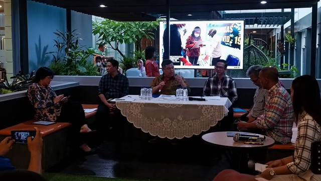 Konferensi Pers Kinerja Pengawasan BPKP Tahun 2023 di Kantor Pusat BPKP Jakarta Timur, Kamis (1/2/2024). Foto: Akbar Maulana/kumparan
