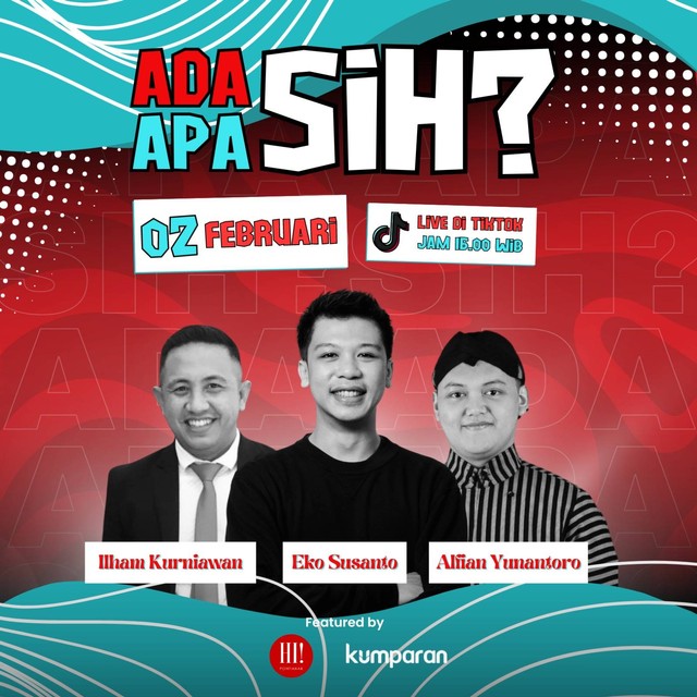 Tiga caleg muda akan tampil sebagai bintang tamu di Podcast Hi!Pontianak 'Ada Apa Sih?'. Foto: Dok. Hi!Pontianak