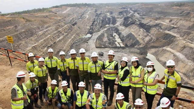 Operasional tambang batu bara PT Bumi Resources Tbk. (BUMI). Foto: Dok. PT BUMI Resources