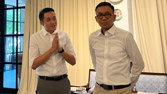 Direktur Utama Danacita Alfonsus Wibowo dalam media gathering di Jakarta, Jumat (2/2/2024). Foto: Ghinaa Rahmatika/kumparan