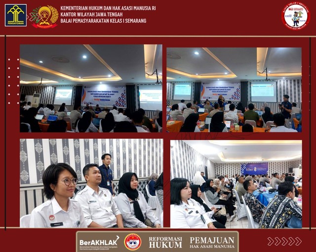 Pengelola Keuangan Bapas Semarang mengikuti sosialisasi di KPPN Semarang I