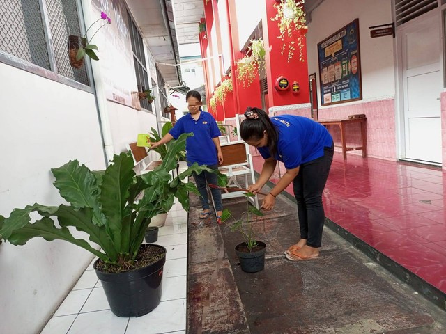 Rutan Temanggung Menyemarakkan Lingkungan dengan Program Penghijauan