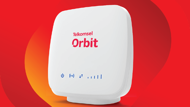 Ilustrasi router Telkomsel Orbit. Foto: Telkomsel Orbit