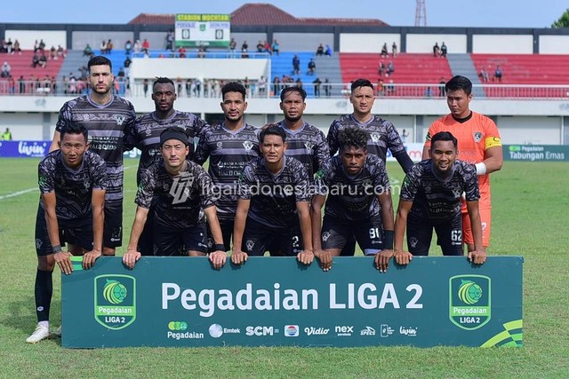 Kalteng Putra di Liga 2 2023/24. Foto: Situs web resmi Liga Indonesia Baru