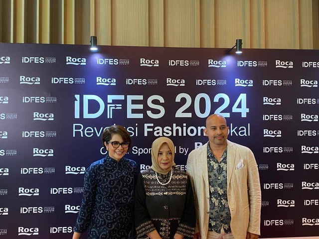 Penyelenggaraan IDFES 2024 yang bertajuk Revolusi Fashion Lokal. Foto: kumparan/Ananda Amelia