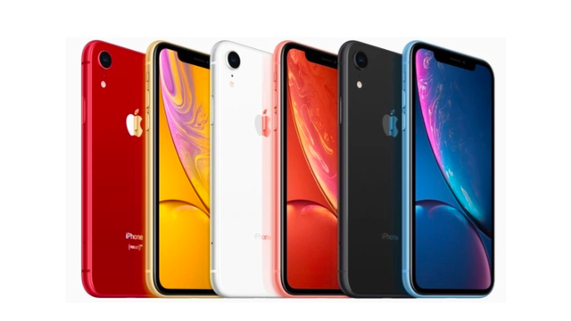  ilustrasi iPhone XR. Foto: Apple 