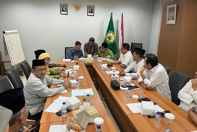 Dewan Masjid Indonesia (DMI) menyerukan agar pemilu dapat dilaksanakan secara bersih dan damai. Foto: DMI
