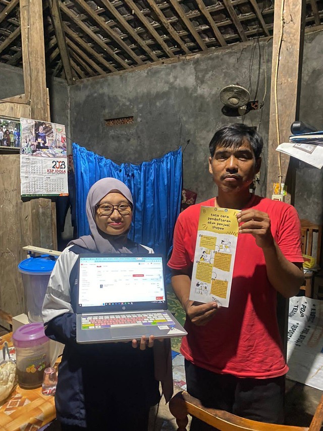 Pendampingan dan Pendaftaran Akun Penjual Shopee