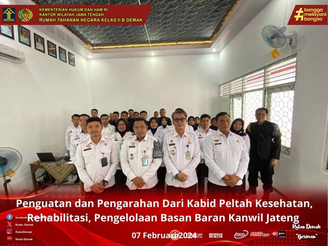 Pengarahan Pentingnya Netralitas ASN dan Zona Integritas oleh Kabid Pelayanan 