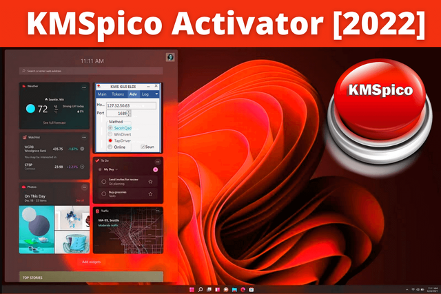 Ilustrasi instalasi KMSpico Windows 11. Foto: KMSpico.com
