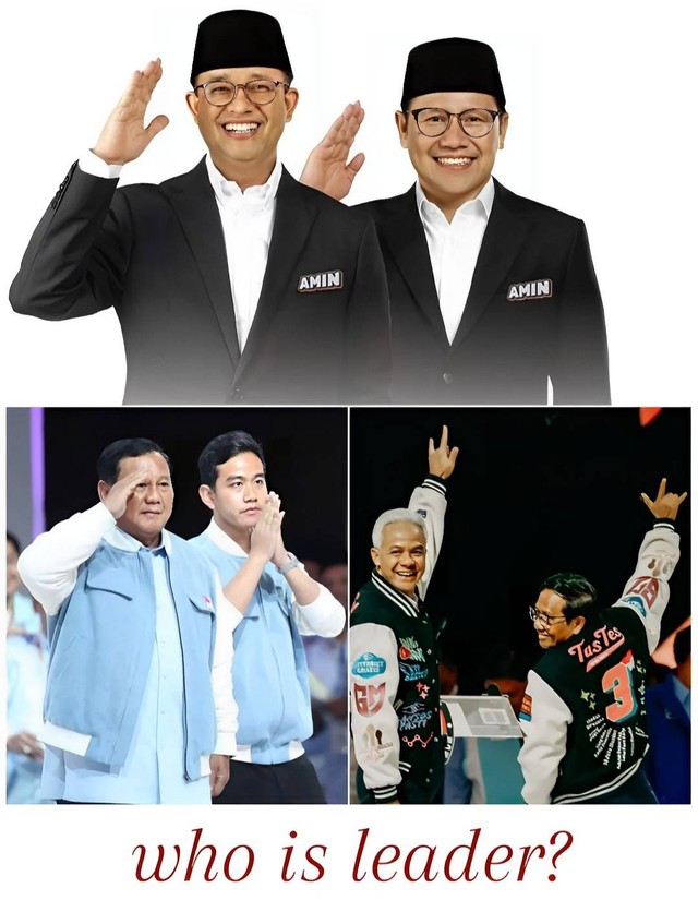 Calon presiden & wakil presiden 2024 Foto: Edit by Muhammad Aziz Al Bahri