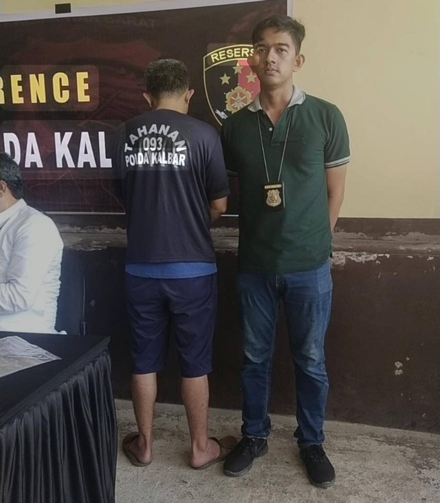ASN di Singkawang berhasil diamankan Polda Kalbar karena membuat konten penyiksaan anak Kera Ekor Panjang. Foto: Dok. Polda Kalbar