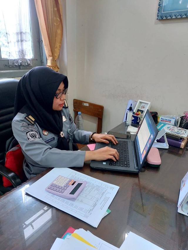 Kaur Keuangan Paramita mengikuti penguatan dengan Biro Keuangan secara virtual