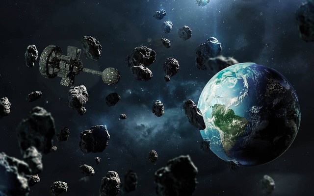 Ilustrasi bagaimana terjadinya asteroid - Sumber: pixabay.com/willgard