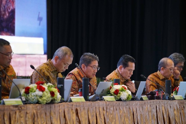 Rapat Umum Pemegang Saham Luar Biasa (RUPSLB) PT Pertamina Geothermal Energy Tbk (PGEO), Senin (12/2/2024). Foto: Pertamina Geothermal Energy