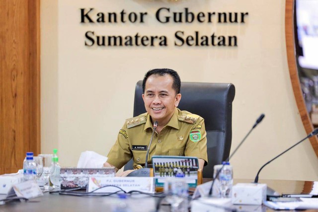 Pj Gubernur Sumsel Agus Fatoni, Foto : Humas Pemprov Sumsel