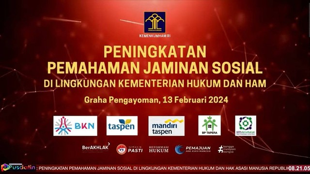 Rupbasan Mojokerto Ikuti Peningkatan Pemahaman Jaminan Sosial Bagi ASN