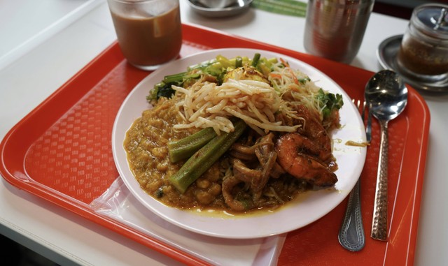 Nasi Kandar Jakarta. Foto hanya sebagai ilustrasi saja. Sumber: Unsplash/Yosuke Ota.