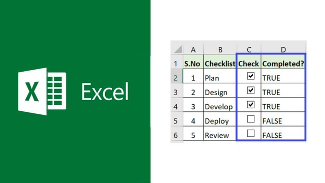 Ilustrasi cara membuat Check Box di Excel. Foto: WPS 