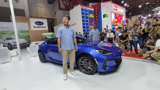 Subaru BRZ model 2024. kumparan/Aditya P.