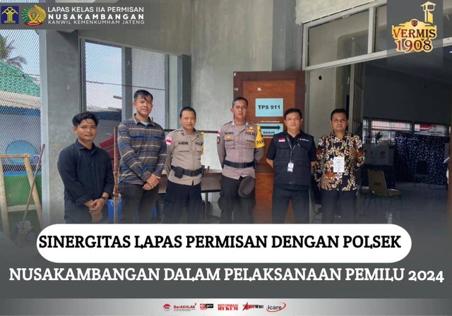 Sinergitas Lapas Permisan Dengan Polsek Nk Dalam Pelaksanaan Pemilu