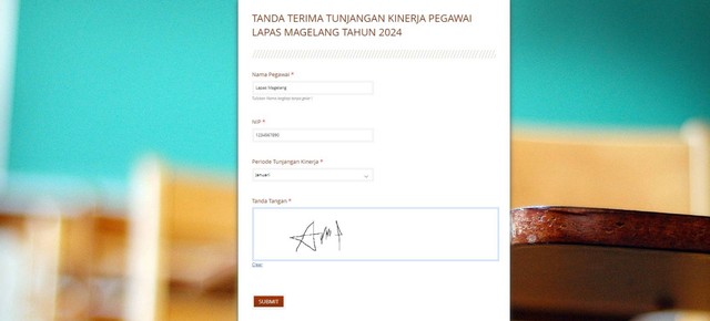 Inovasi E-Government dengan Tanda Terima Elektronik bagi Pegawai