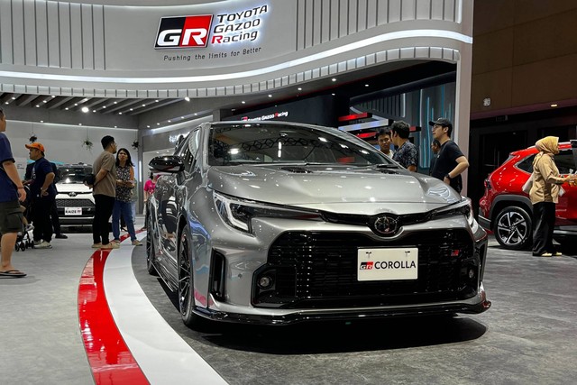 Toyota GR Corolla di IIMS 2024. Foto: kumparan