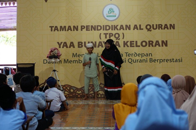 Dompet Dhuafa Yogyakarta menyambut bulan Ramadhan 1445 H, bersama TPQ Yaa Bunayya Keloran, Bantul, Yogyakarta dihadiri 260 anak-anak mengikuti dongeng. (Kamis, 15/02/2023)