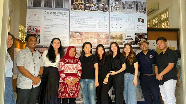 Program Studi (Prodi) Desain Interior (DI) Universitas Pelita Harapan (UPH) berkolaborasi dengan Tim Unit Pengelola (UP) Museum Joang 45 Jakarta menyelenggarakan pameran berjudul ‘Museum Joang and Social Space’ 3-29 Februari 2024.