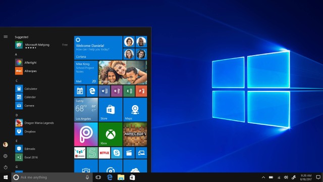 Windows 10. Foto: Microsoft
