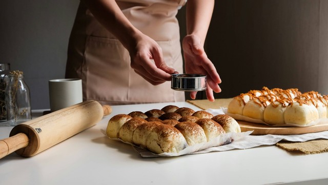 Toko milk bun di Jakarta, foto hanya ilustrasi, bukan tempat sebenarnya: Unsplash/Sandi Benedicta