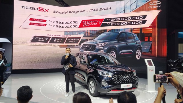 Harga Chery Tiggo 5X. dok. Aditya Pratama Niagara/kumparan