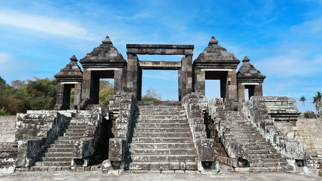 Ilustrasi Keraton Ratu Boko. Sumber: Unsplash/Budi Puspa Wijaya