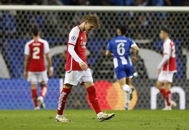 Porto vs Arsenal di Liga Champions. Dok Peter Cziborra/Reuters