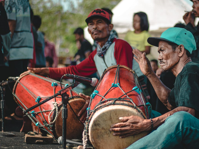 Ilustrasi sumber bunyi gendang. Sumber: pexels.com/AsepSaefulBahri.