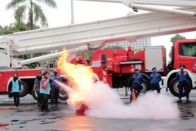 Alat pemadam kebakaran milik Pemkot Surabaya yang akan dipamerkan dalam pameran rangkaian HUT Damkar. Foto: Diskominfo Surabaya