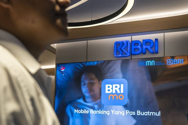 Ilustrasi aplikasi m-banking BRI. Foto: Dok. BRI