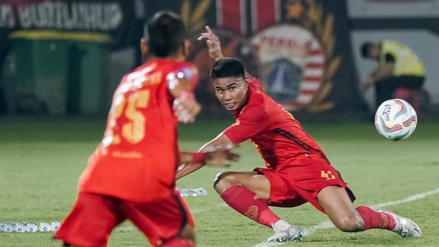 Persija menghadapi Madura United dalam lanjutan pertandingan Liga 1 di Stadion Kapten I Wayan Dipta, Gianyar, Kamis (22/3/2024). Foto: Instagram/@persija