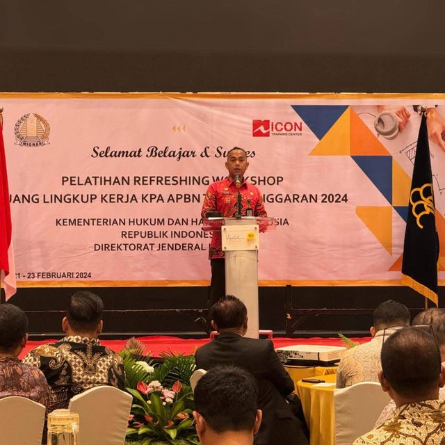 Pelatihan Refreshing Workshop Ruang Lingkup Kerja KPA APBN Tahun Anggaran 2024