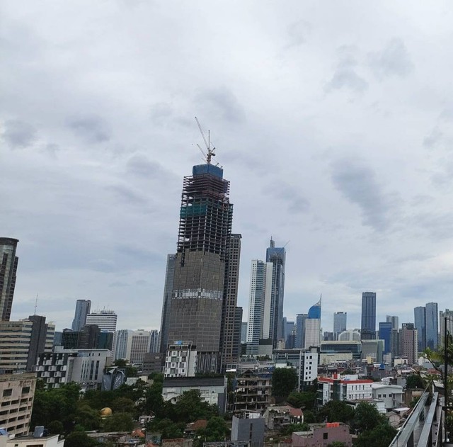 View Kota Jakarta Pusat/Sumber: Pribadi