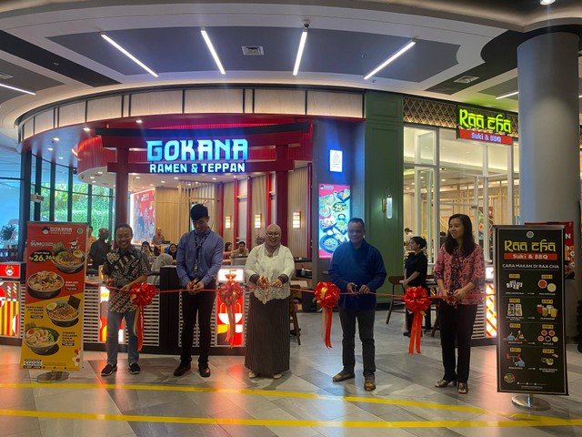 Gokana Ramen & Tepan hadir di Gaia Mall Pontianak. Foto: Rizky Prapurna Bakti