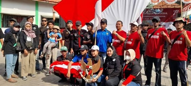 Dokumentasi pribadi. Karang Taruna Kelurahan Tambakkemerakan, Krian, Sidoarjo