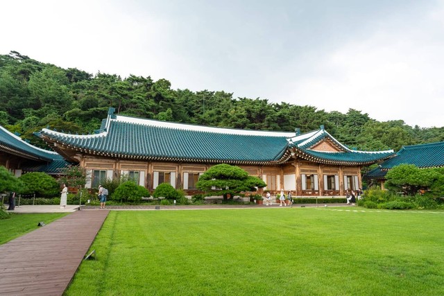 Blue House (Cheong Wa Dae) Korea Selatan. Foto: KTO