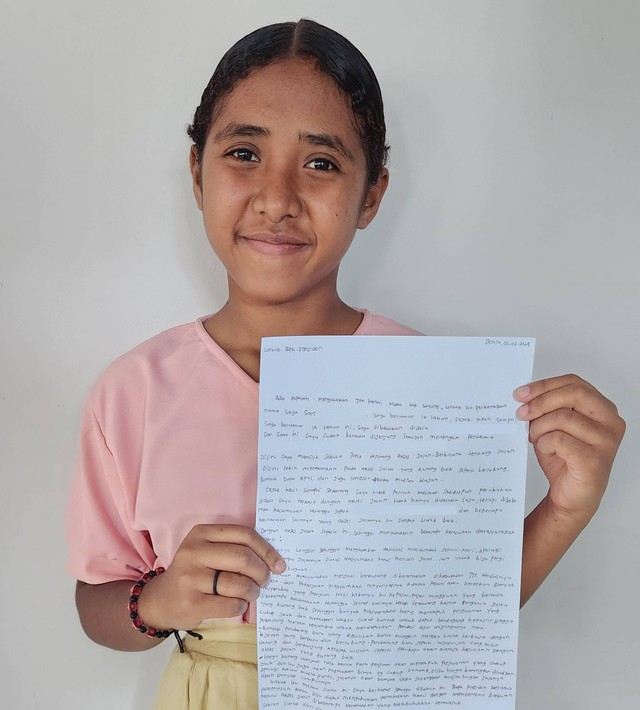 Surat untuk Bapak Presiden dari Anak Timor Tengah Selatan