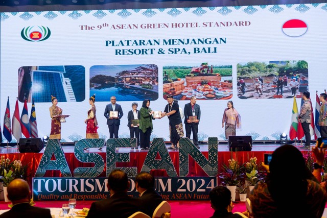 Plataran Menjangan Resort & Spa Bali mewakili Indonesia dalam penghargaan Top 5 ASEAN Green Hotel 2024. Foto: lataran Menjangan Resort & Spa Bali