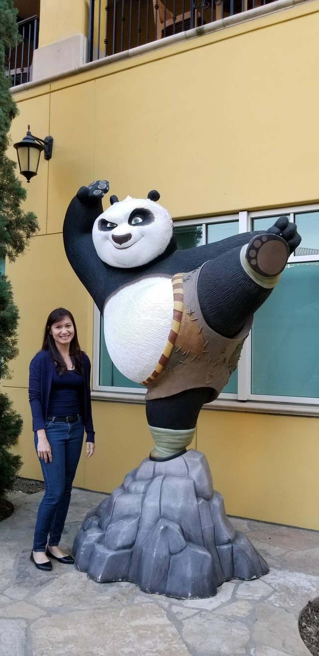 Yorie Kumalasari, Visual Effect Artist asal Indonesia yang terlibat dalam film animasi Kung Fu Panda. Foto: Dok. Istimewa