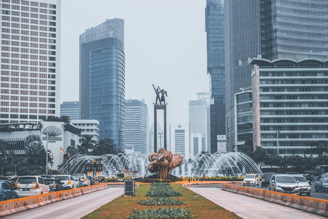 Daerah Perkantoran di Jakarta. Sumber: Unsplash/Eko Herwantoro
