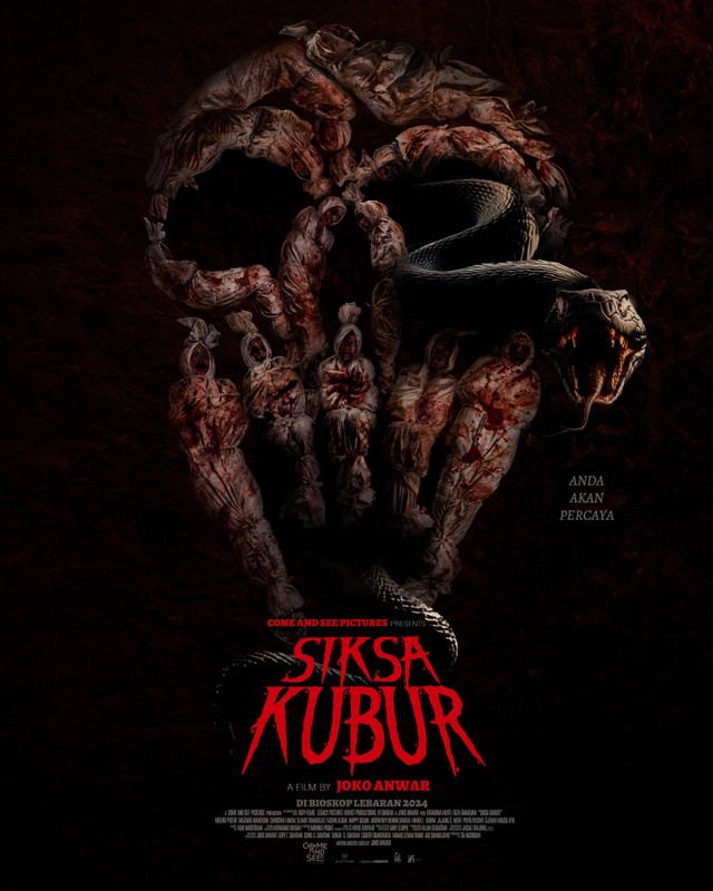 Poster film Siksa Kubur. Foto: Dok. Istimewa